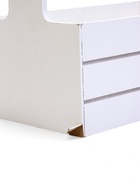 УЦЕНКА Кашпо деревянное 25.5×15×30 см «Аром», ручка канат, белое - Фото 5