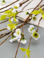 Цветы искусственные «Раняя вишня», h=65 см, белые - фото 60174109