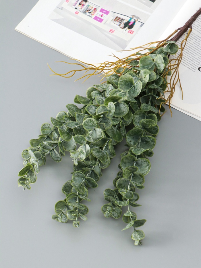 Цветы искусственные «Эвкалипт цинерия галант», h=51 см, зелёные - Фото 1