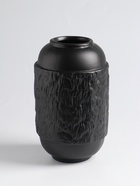 Ваза «Дульчи», 19.5×11 см, керамика, чёрная - фото 60174125