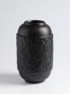 Ваза «Дульчи», 19.5×11 см, керамика, чёрная - фото 60174126