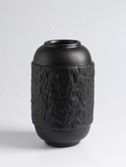 Ваза «Дульчи», 19.5×11 см, керамика, чёрная - фото 60174127