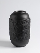 Ваза «Дульчи», 19.5×11 см, керамика, чёрная - фото 60174128