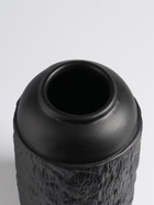 Ваза «Дульчи», 19.5×11 см, керамика, чёрная - фото 60174129