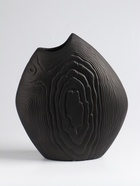 Ваза «Бего», 24×21 см, керамика, чёрная - фото 60174152