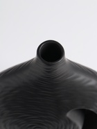 Ваза «Невада», 23×16.5 см, керамика, чёрная - фото 60174183