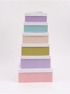 Набор подарочных коробок 6 в 1 «Лето», 32.5×20×12.5 - 20×12.5×7.5 см - фото 120367521