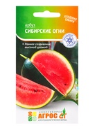 Семена Арбуз «Сибирские огни», 10 шт., «Агрос»  (артикул 10944037)  большой выбор товаров оптом и в розницу по низким ценам с доставкой