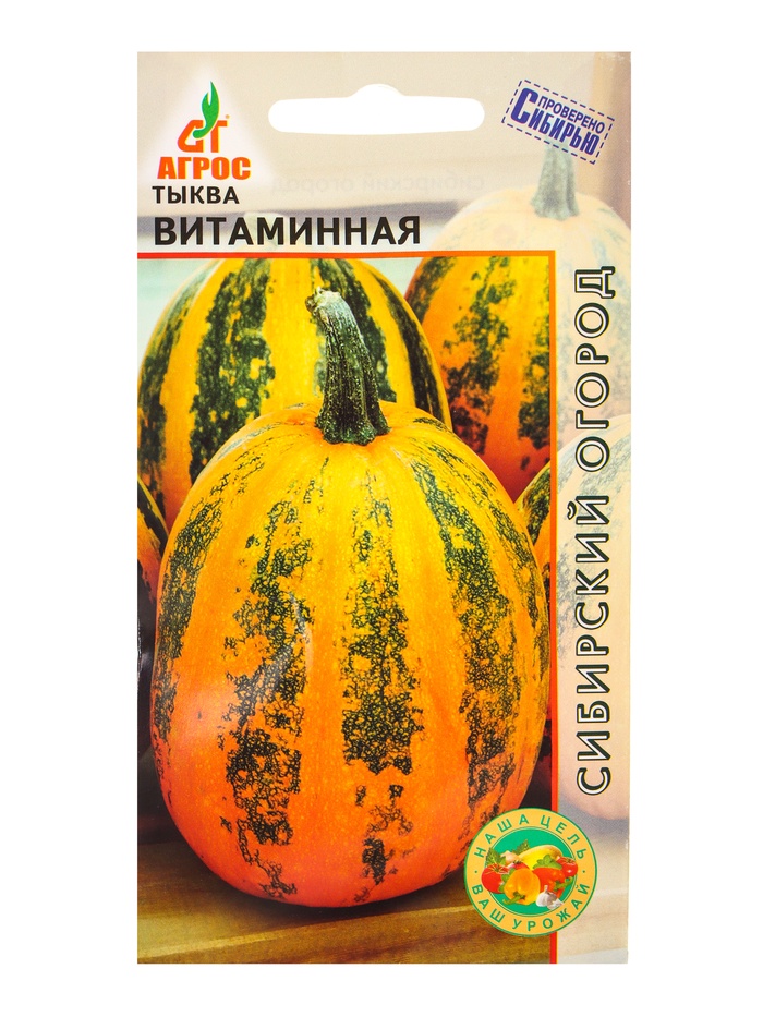 Семена Тыква "Витаминная" 8 шт - Фото 1
