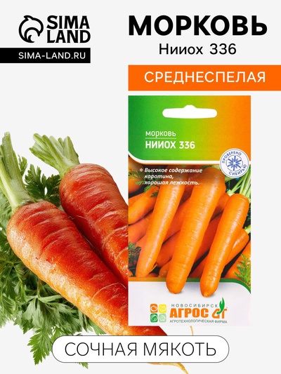 Семена Морковь «Нииох 336», 2 г, «Агросс»
