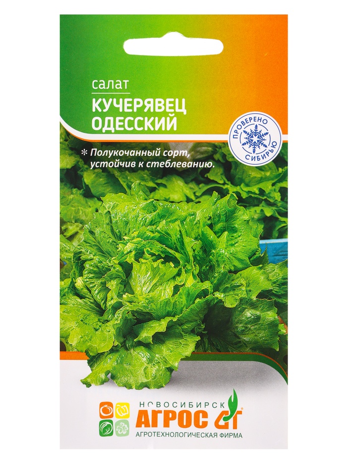 Семена Салат "Кучерявец одесский" 0,3 г - Фото 1