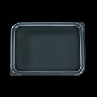 Набор одноразовых крышек для контейнера, 17,9×13,2 см, 50 шт, цвет прозрачный - Фото 2