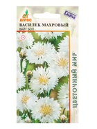 Семена Василек Вайт Бол 0,4 г (комплект 4 шт) - фото 60872232