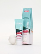 Подарочный набор Happy New Year: крем для рук и бомбочка для ванны, URAL LAB - фото 119110647