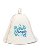 Шапка для бани и сауны «Русская баня», полушерсть - фото 60872389