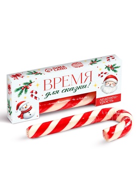 Леденц-трость 15 гр в коробке "Время для сказки"