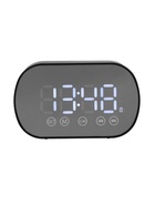 Часы - будильник электронные настольные: колонка, bluetooth, tf-карта, 8.5*3.9*5.2 см, USB   1091213 - фото 60979740