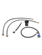 УЦЕНКА Кухонная мойка ZEIN M02, S=3.0 и 0.7мм, смеситель, корзины, разделочная доска, сифон, графит - фото 14982960