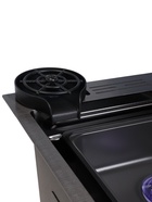 УЦЕНКА Кухонная мойка ZEIN M02, S=3.0 и 0.7мм, смеситель, корзины, разделочная доска, сифон, графит - фото 14982981