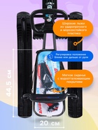 УЦЕНКА Снегокат «Тимка спорт 4-1», со спинкой, чёрный, ТС4-1/Г2 Nika Kids - Фото 3