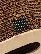 Когтеточка-лежанка картон "Зверьё Моё" ВОСЬМЕРКА средняя с игрушкой 53 х 21 х 16 см - фото 809311069