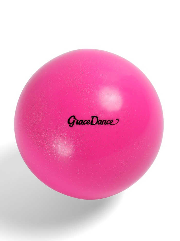 Мяч для художественной гимнастики Grace Dance, 15 см, розовый - Фото 1