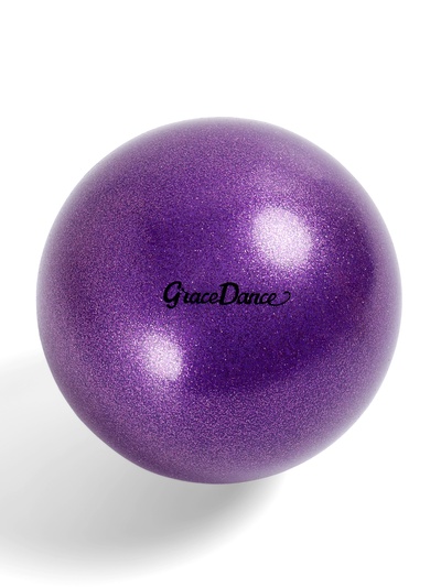 Мяч для художественной гимнастики Grace Dance, 16 см, фиолетовый