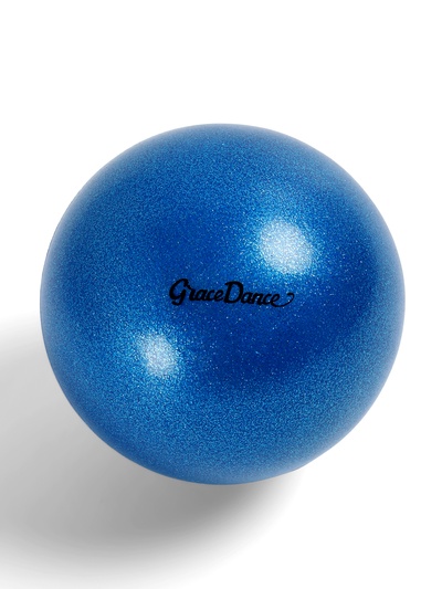 Мяч для художественной гимнастики Grace Dance, 15 см, синий