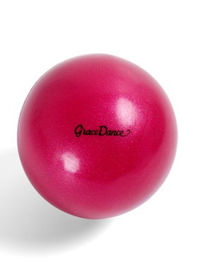 Мяч для художественной гимнастики Grace Dance, 15 см, фуксия 10899005