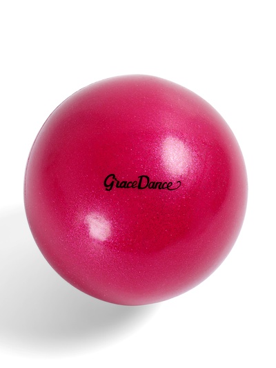 Мяч для художественной гимнастики Grace Dance, 16 см, фуксия