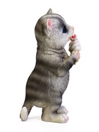 Садовая фигура 19 х 11 х 7 см "Котенок с пироженкой" - фото 60065098