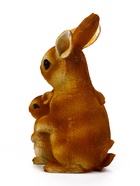 Фигура садовая  26*17*13 см  "Семья зайцев" - фото 60065114