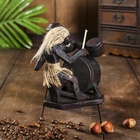 УЦЕНКА Сувенир дерево «Абориген с барабанной установкой» 15 см 10956883