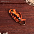 УЦЕНКА Нож-керамбит «Огненный», 19 см, клинок 70 мм/1 мм - Фото 5