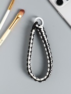 Брелок для ключей на карабине «Паракорд», шнур 0.5 см, чёрно-белый, на сумку, рюкзак, 14.5?1.8?0.8 см (комплект 2 шт) - фото 60065128