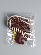 Брелок для ключей на карабине кожзам, текстиль «Лошадка с сердечком», с узлом, на сумку, рюкзак, 26×10×1.5 см - фото 119121179