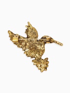 Брошь "Калибри", цветная в чернёном золоте - фото 809311280