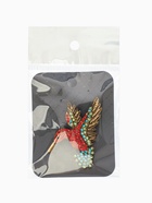 Брошь "Калибри", цветная в чернёном золоте - фото 809311284