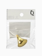 Кольцо пластик «Объемный круг», размер 17, цвет золото - Фото 4