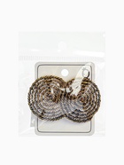 Серьги клипсы для ушей QF «Гипноз», цвет чернёное золото - Фото 5