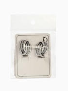 Клипсы «Узел», цвет чернёное серебро (комплект 2 шт) - фото 60872485