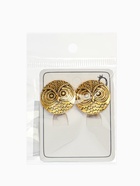 Серьги клипсы для ушей QF «Сова», цвет чернёное золото - Фото 5