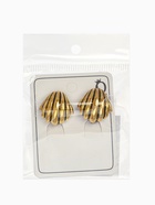 Клипсы «Ракушка», цвет чернёное золото (комплект 2 шт) - фото 60872492