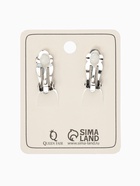 Серьги клипсы для ушей QF «Ракушка», цвет чернёное серебро - Фото 6