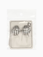 Серьги клипсы для ушей QF «Ракушка», цвет чернёное серебро - Фото 7