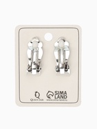 Клипсы «Плетение», цвет чернёное серебро (комплект 2 шт) - фото 60872497