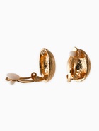 Серьги клипсы для ушей QF «Полукруг», цвет золото - Фото 2