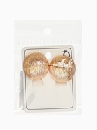 Серьги клипсы для ушей QF «Полукруг», цвет золото - Фото 5