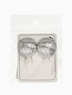 Серьги клипсы для ушей QF «Полукруг», цвет серебро - Фото 5