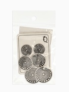 Серьги клипсы для ушей QF «Три диска», цвет чернёное серебро - Фото 5